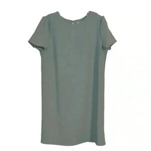 She+Sky solid olive green dress size medium